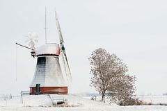 Mühle Wynham 2 im Winter