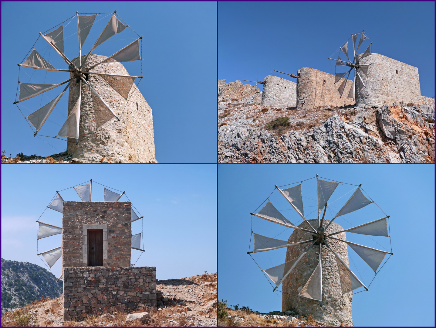 Mühlen (5) – Windmühlen Seli Ambelou, Kreta