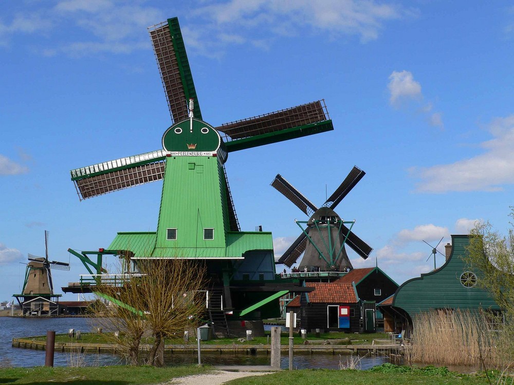 Mühlen auf der Zaanse Schans