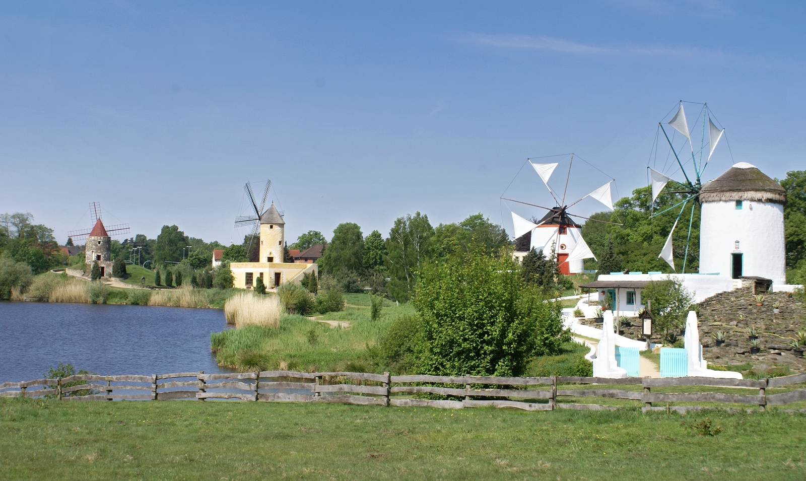 Mühlen im Park