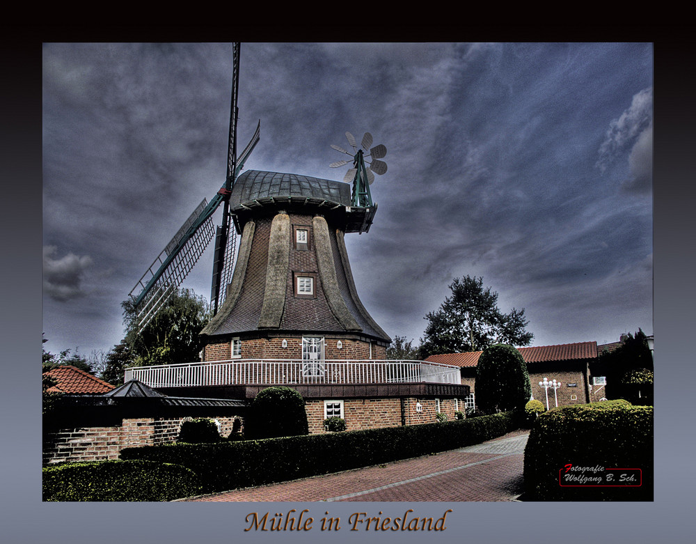 Mühlen in Friesland / "Sillensteder Mühle"