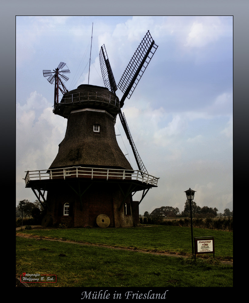 Mühlen in Friesland / "Stumpenser Mühle"