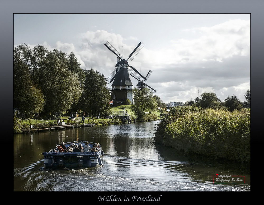 Mühlen in Friesland / "Zwillingsmühlen Greetsiel"