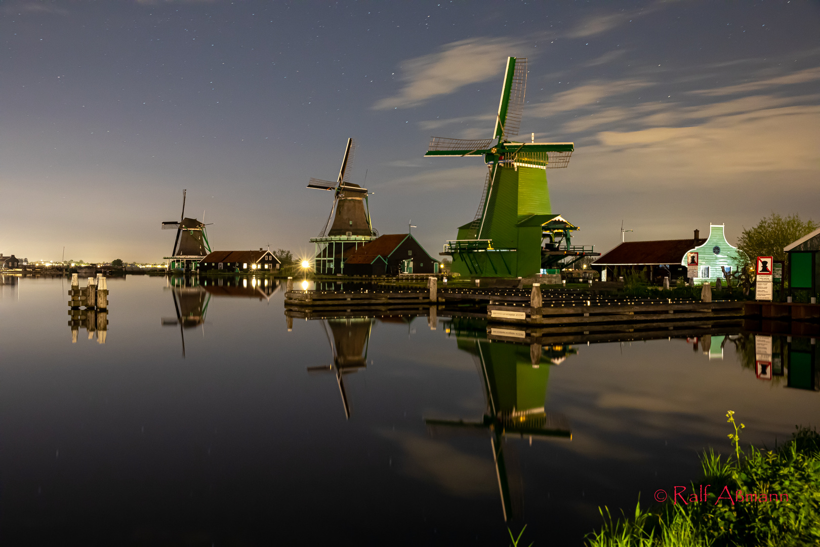 Mühlen in Zaanse Schans / NL