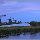 Mühlen von Kinderdijk am Abend 2