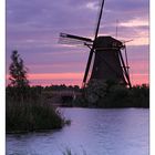 Mühlen von Kinderdijk am Morgen 6