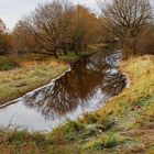 Mühlenau vor der Mündung zwischen Strande und Schilksee