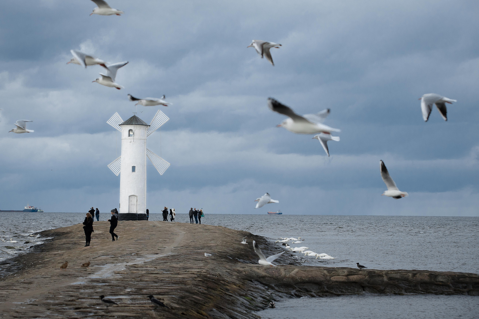 Mühlenbake Swinemünde auf Usedom