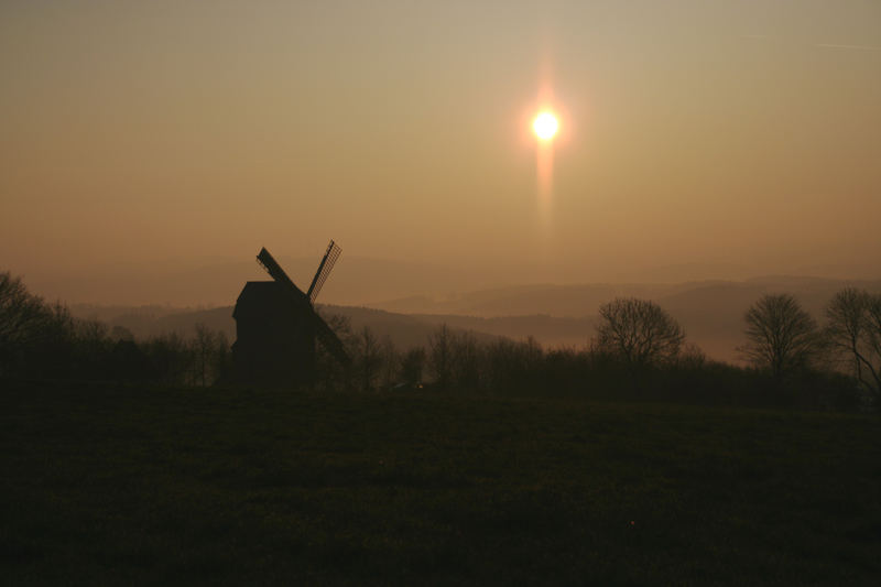 Mühlenhof im Morgenlicht