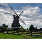 Mühlenmuseum - Gifhorn " Blick auf die Deutsche Bergholländer Mühle "