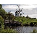 Mühlenmuseum - Gifhorn " Blick auf die Portugiesische Windmühle Algarve "