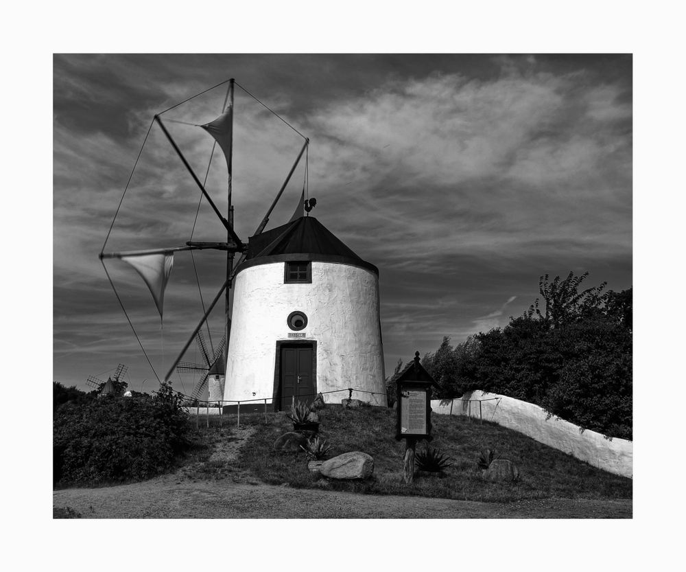 Mühlenmuseum - Gifhorn " Südländische Mühle, umgeben von einer gärtnerischen Landschaftsidylle"