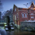 Mühlenmuseum Hiesfeld im Winter 