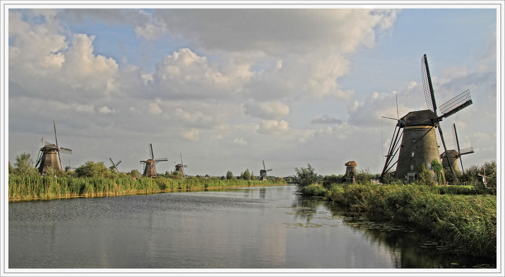 Mühlenpark in Kinderdijk