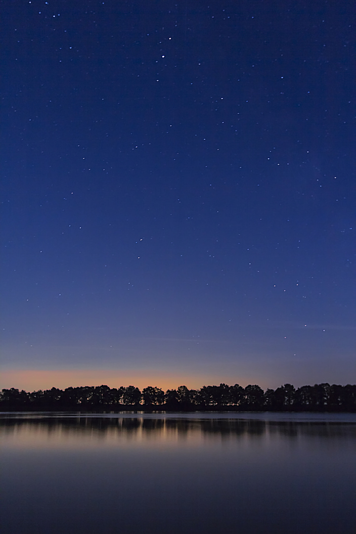 Mühlenteich bei Nacht