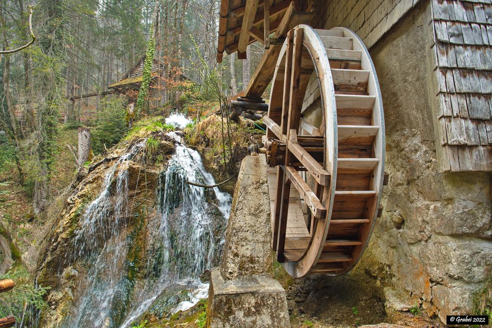 Mühlenweg im Salzburger Land fot