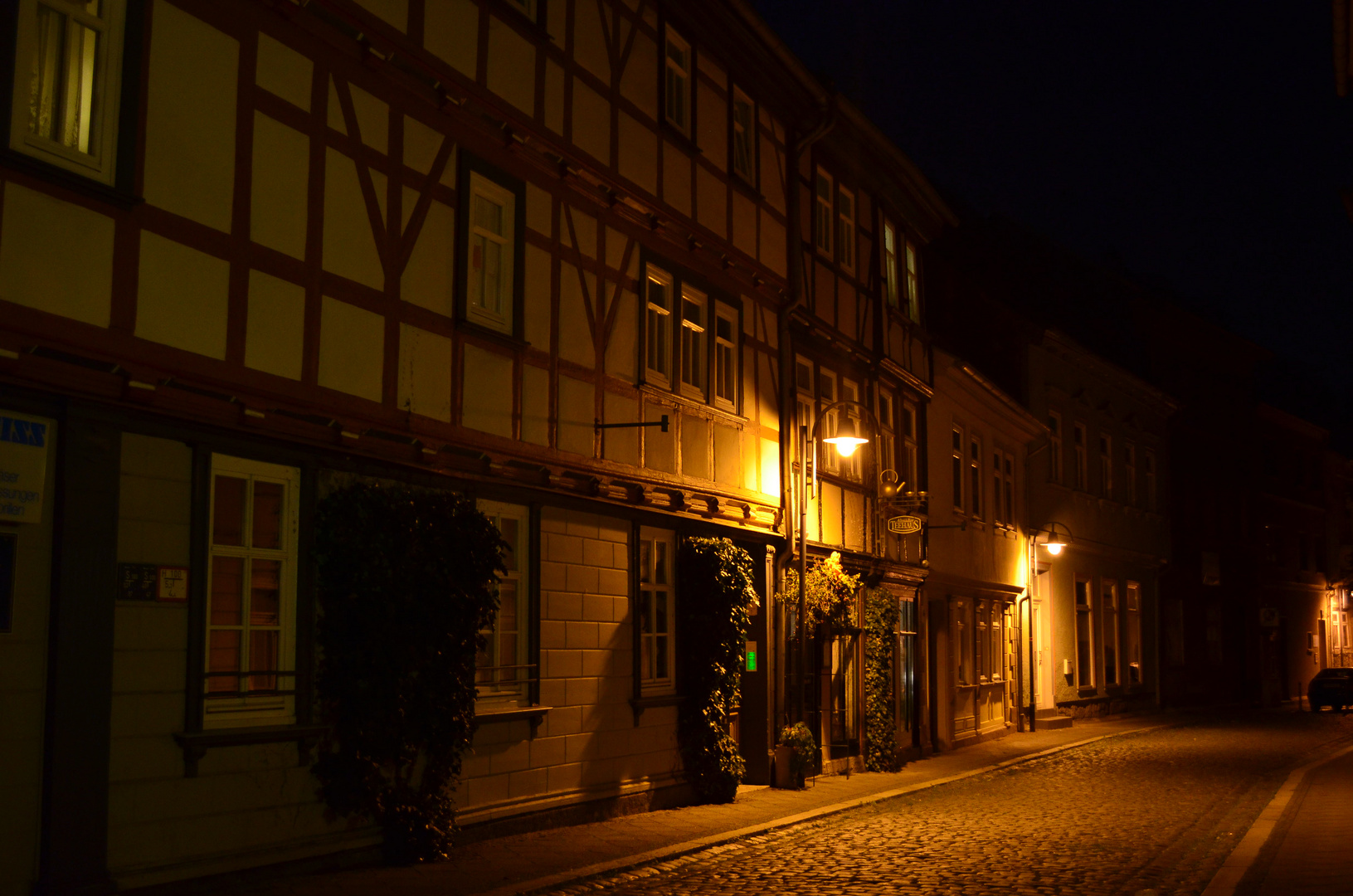 Mühlhausen bei Nacht