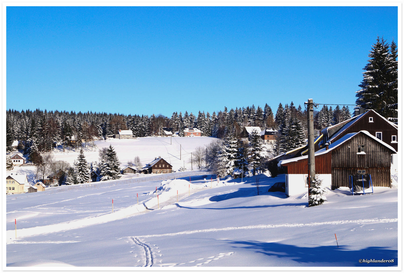 Mühlleiten im Winter (Beginn)