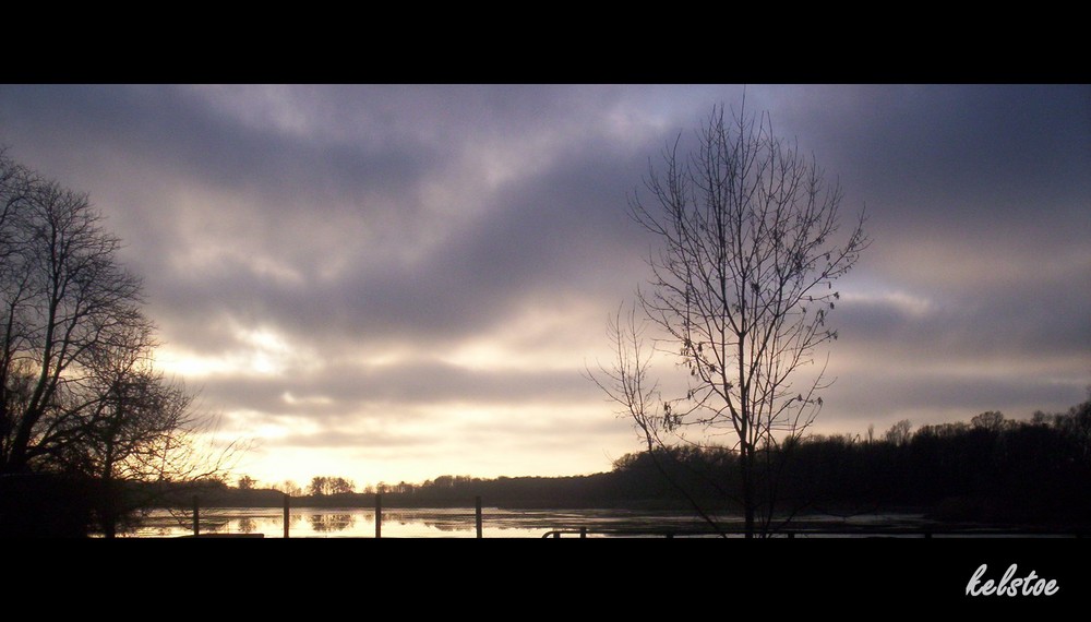 Mühlteich im Januar