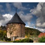 mühlturm (brückenturm) von karlstadt