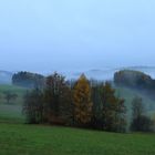 Mühlviertel Nebel im Herbst