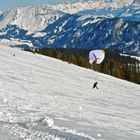 mühsam bergauf oder schwungvoll hinunter