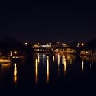 Mülheim an der Ruhr bei Nacht