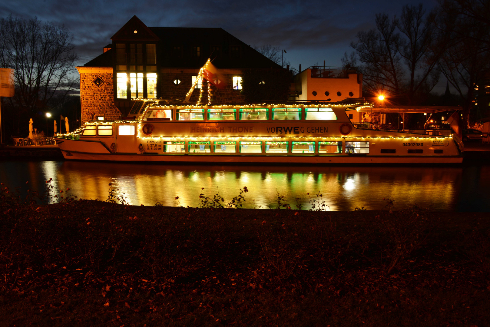 Mülheim an der Ruhr Weihnachtsschiff