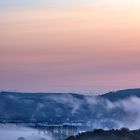 Mülheim-Kärlich - Rheintal im Nebel