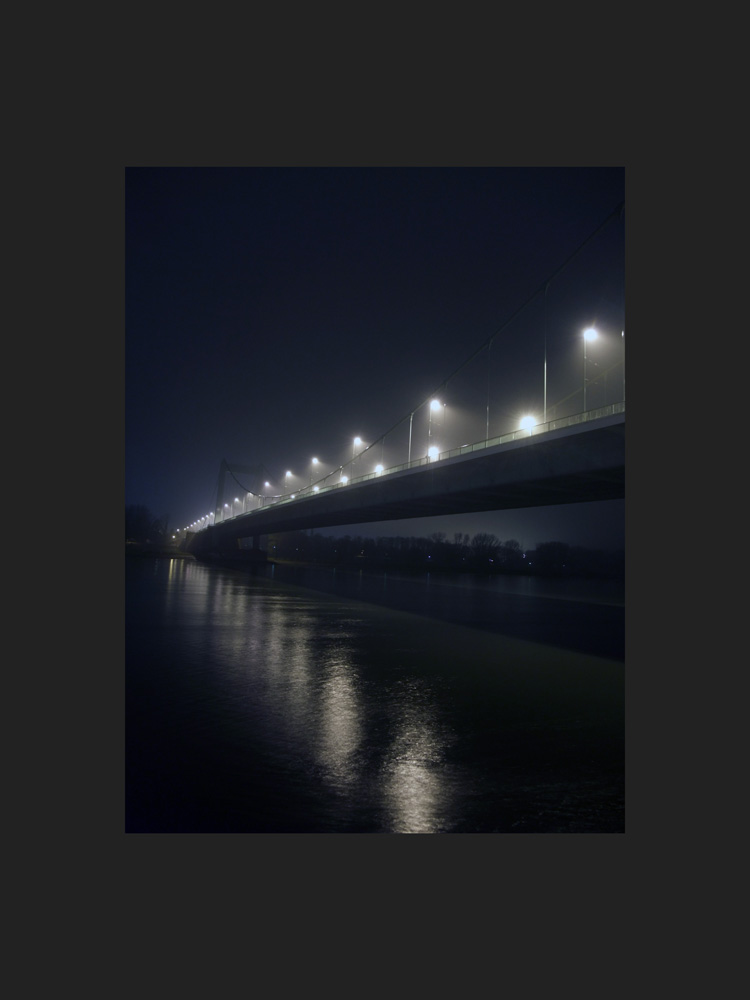 Mülheimerbrücke im Nebel 4