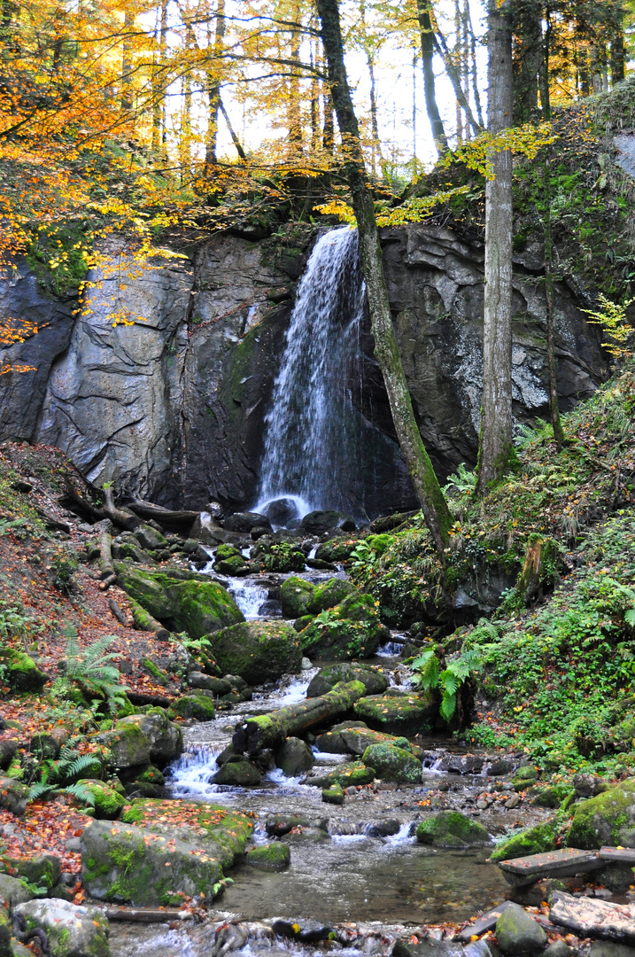 Mülibachfall in Finstersee