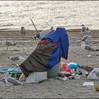 Müll am Strand  