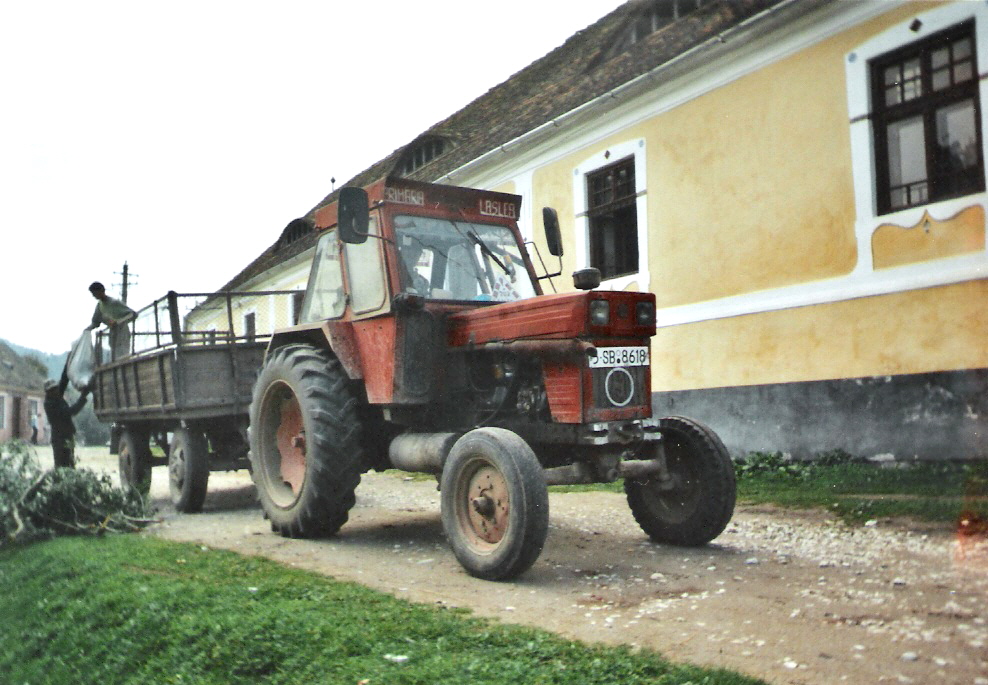 Müllabfuhr auf dem Land