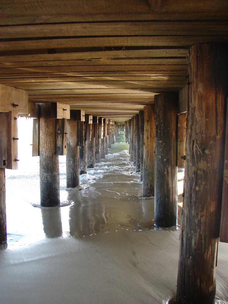 muelle bahia de kino, sonora. mexico