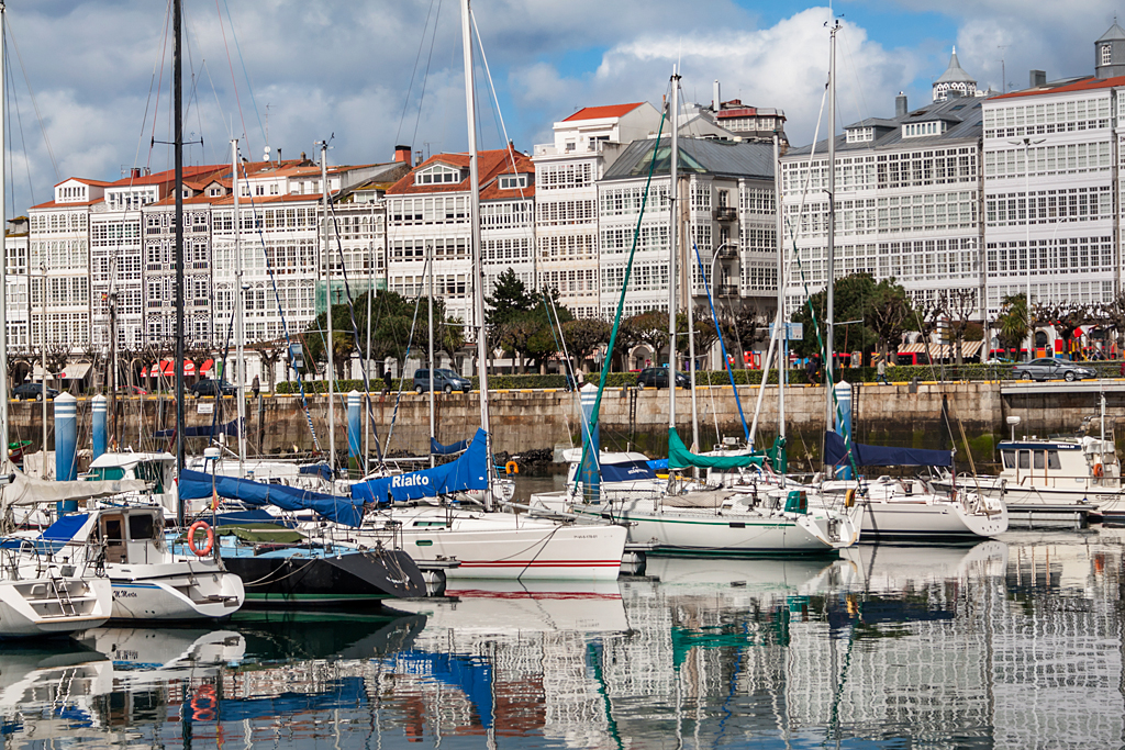 Muelle deportivo A Coruña