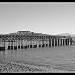 Muelle. Lago Argentino. Santa Cruz. Argentina