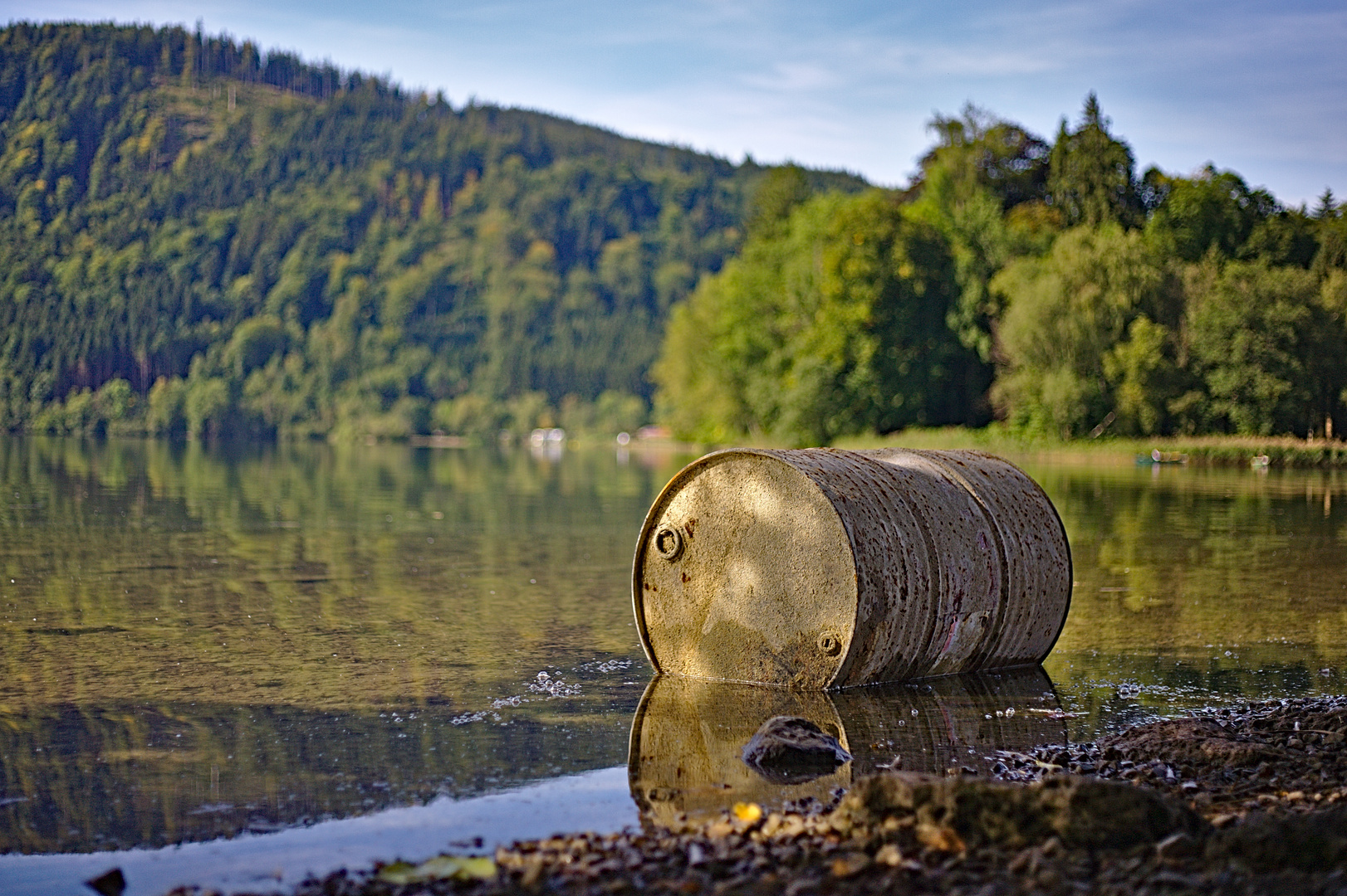 Müllentsorgung am Schliersee