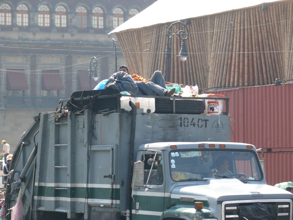 Müllentsorgung in Mexico City