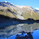 Mueller Lake und Mount Cook Range