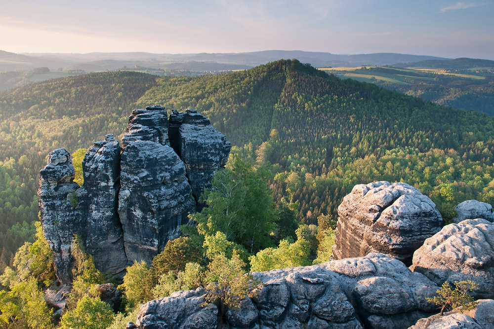 Müllerstein am Abend