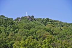 Müllerstein hoch über der Labe