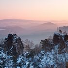 Müllerstein in der Morgensonne