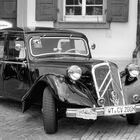 Müllheim, Oldtimertreffen, Citroen 15 CV SIX, Baujahr 1950, 2900 ccm, 77 PS