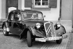 Müllheim, Oldtimertreffen, Citroen 15 CV SIX, Baujahr 1950, 2900 ccm, 77 PS