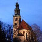 Müllner Kirche bei Nacht