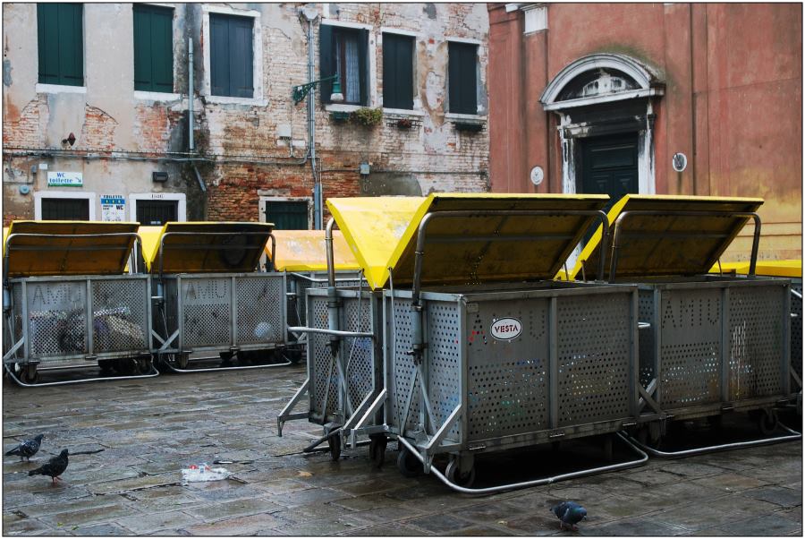 Mülltrennung auf Venezianisch