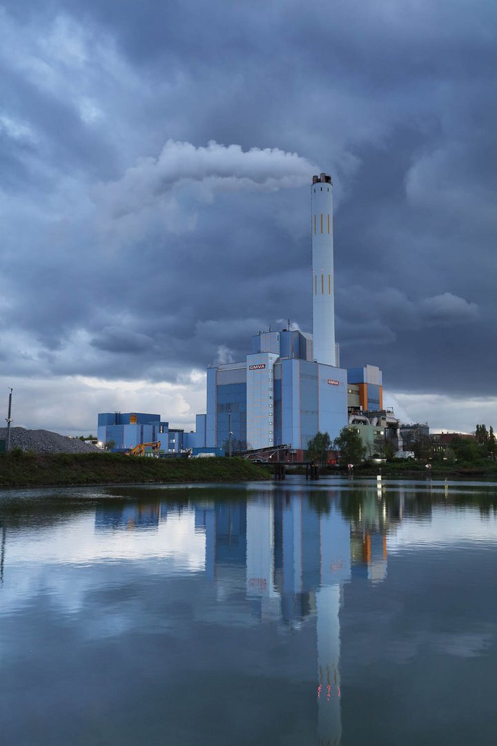 Müllverbrennungsanlage im Ruhrgebiet