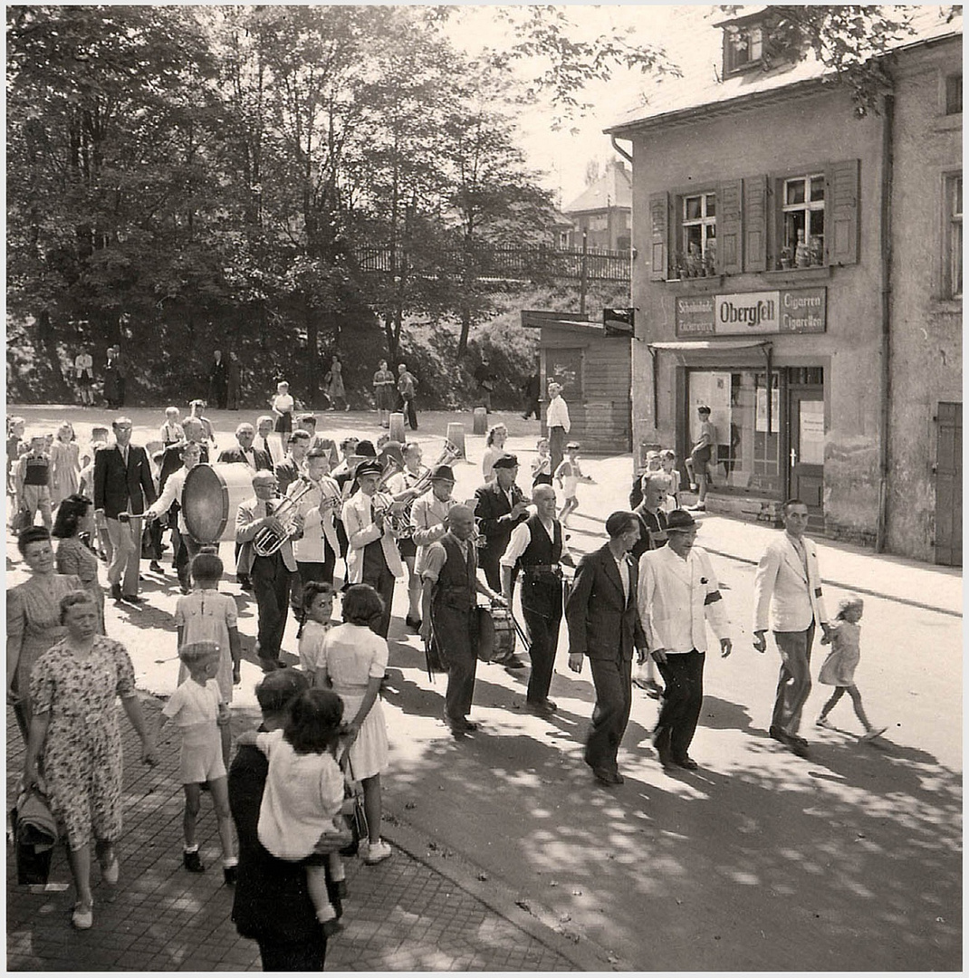 Münchberger Wiesenfest 1948