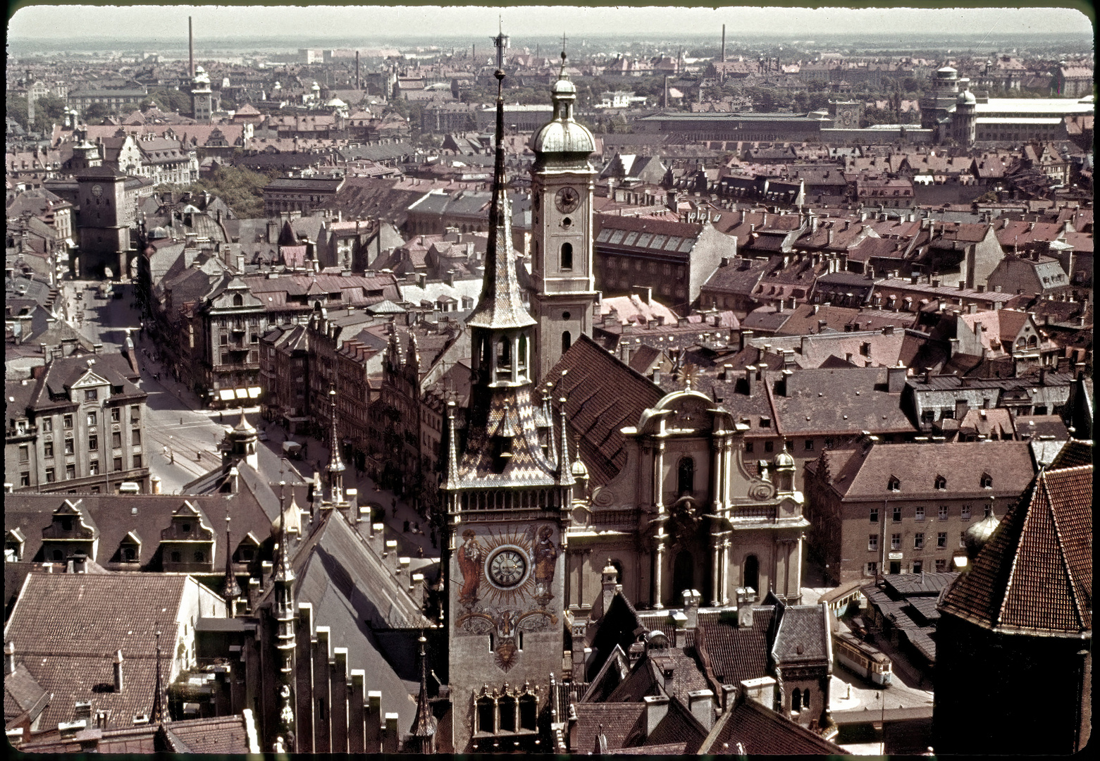 MÜNCHEN 1938 auf Kodachrome