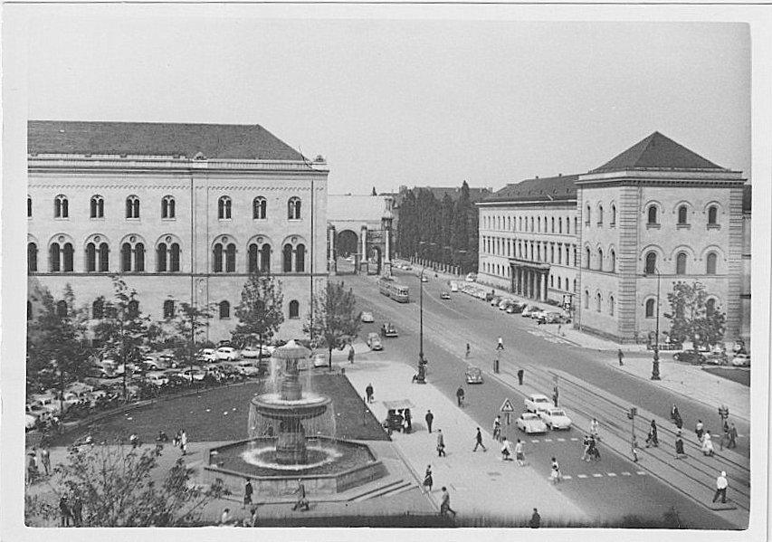 München 1961(3) :Ludwigstraße